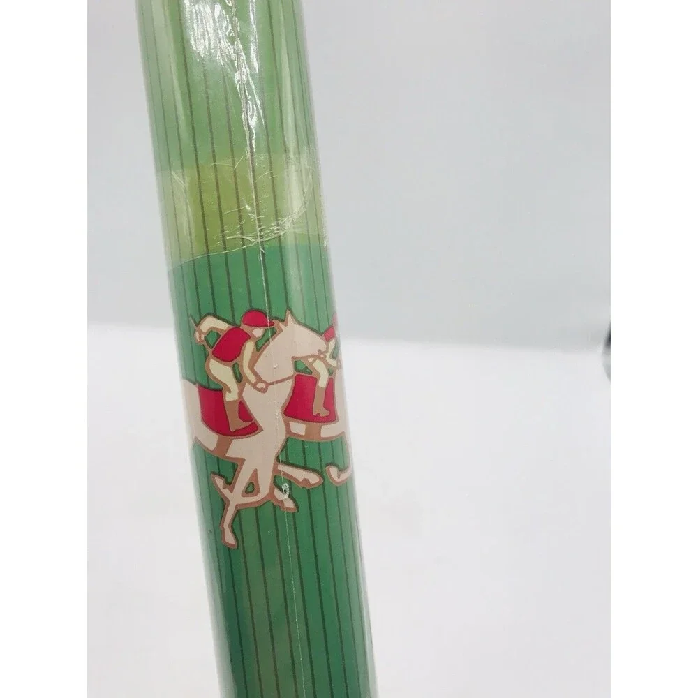 NEW Old Stock Vintage Sealed Horse and Jockey Roll of Wrapping Paper NWOT 30